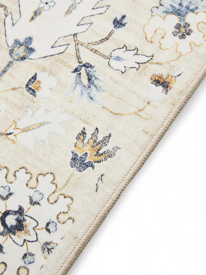 ATLAS Beige Vaskbart Tæppe - Billede 5