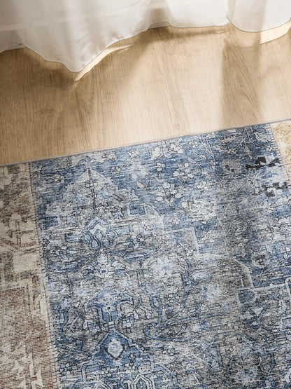 ATLAS Flerfarvet Vaskbart Tæppe - Billede 3