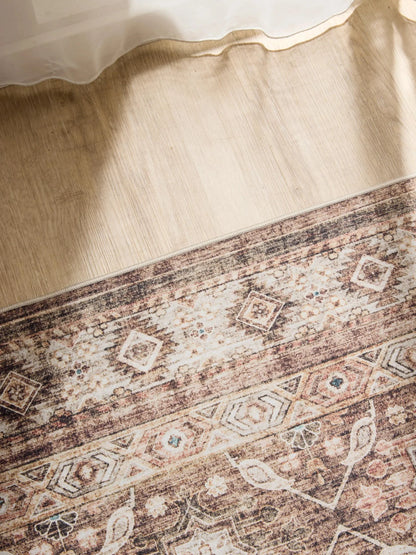 ATLAS Brun Vaskbart Tæppe - Billede 3