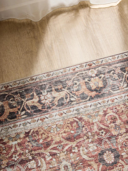 ATLAS Flerfarvet Vaskbart Tæppe - Billede 3