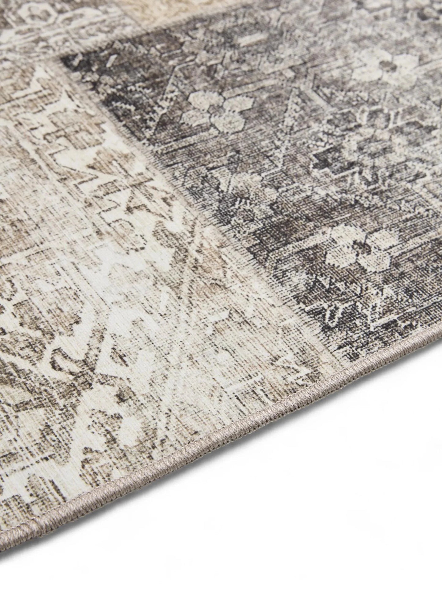 ATLAS Grå Vaskbart Tæppe - Billede 5