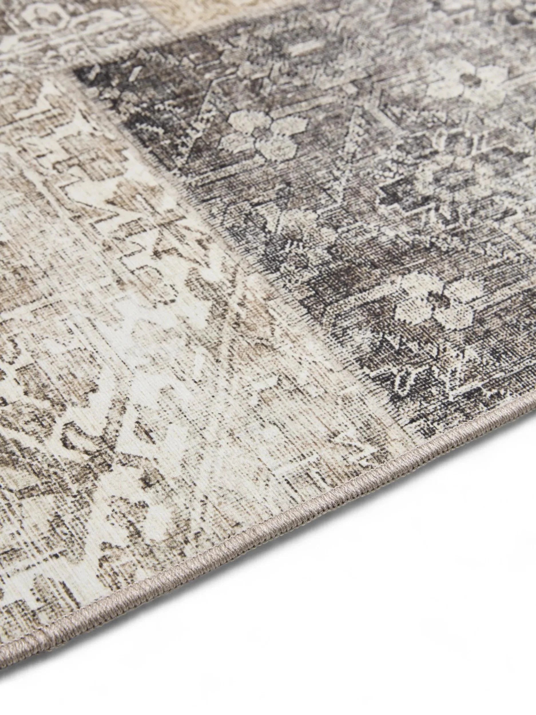 ATLAS Grå Vaskbart Tæppe - Billede 5