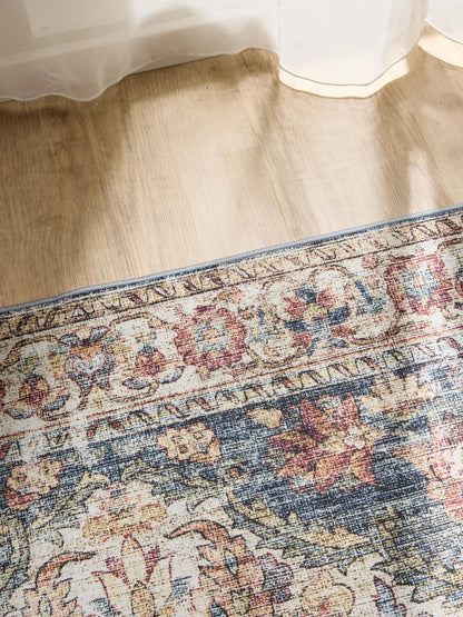 ATLAS Flerfarvet Vaskbart Tæppe - Billede 3