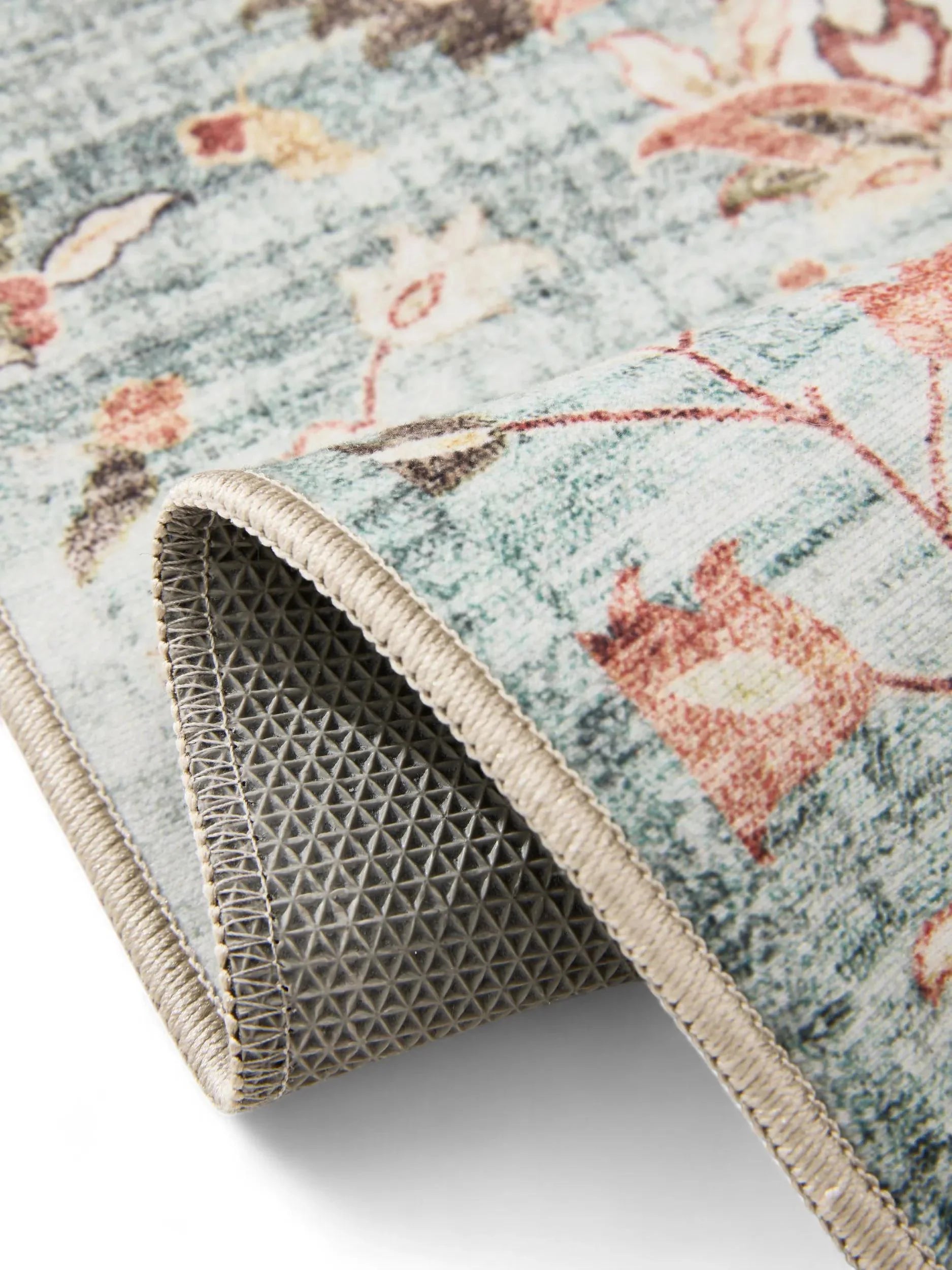 ATLAS Turkis Vaskbart Tæppe - Billede 4