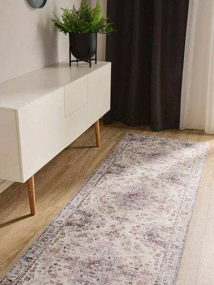 ATLAS Flerfarvet Vaskbart Tæppe