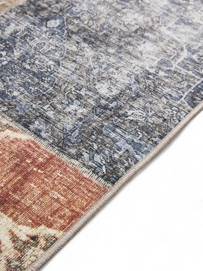 ATLAS Flerfarvet Vaskbart Tæppe - Billede 5