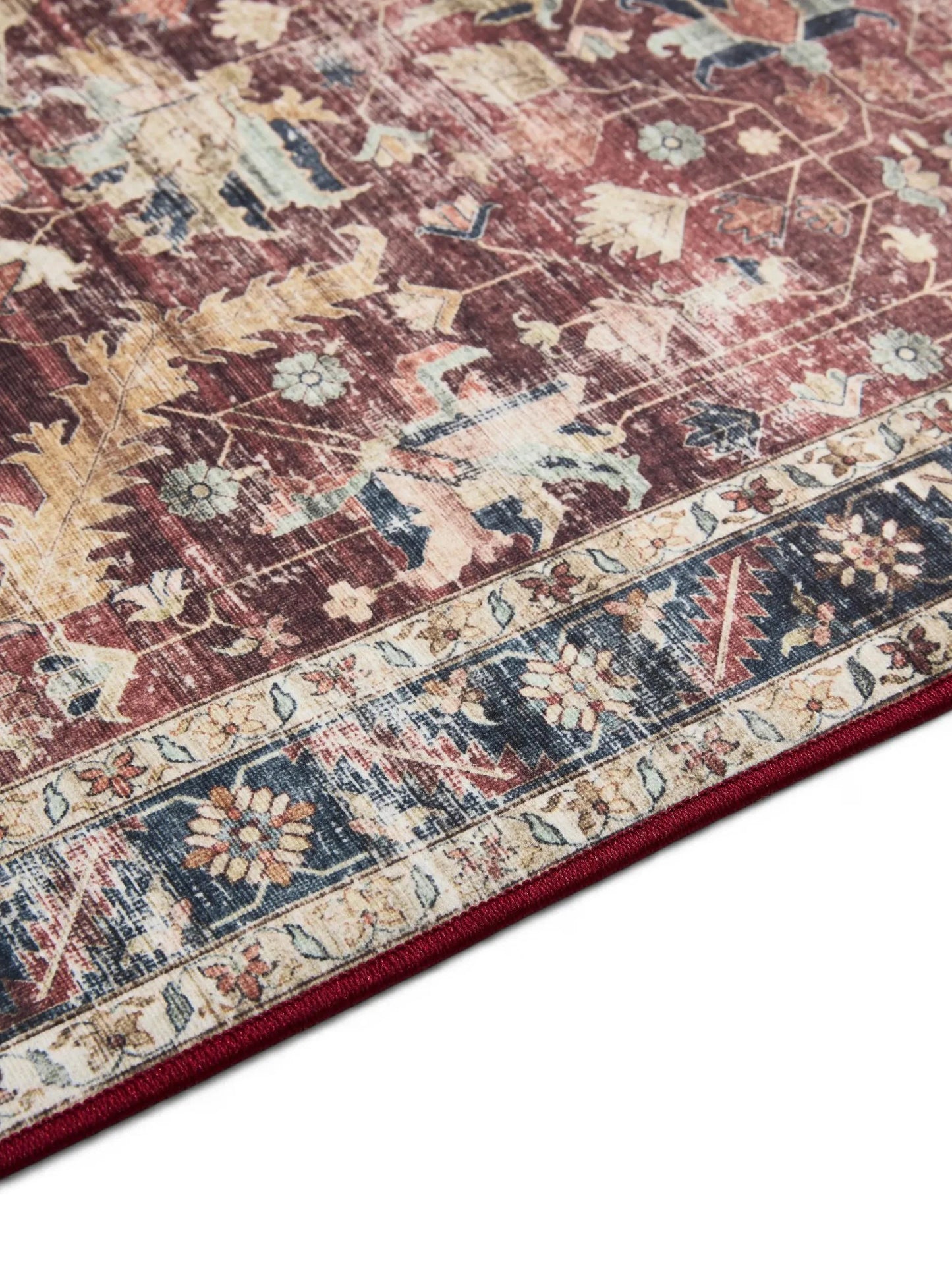 ATLAS Flerfarvet Vaskbart Tæppe - Billede 5