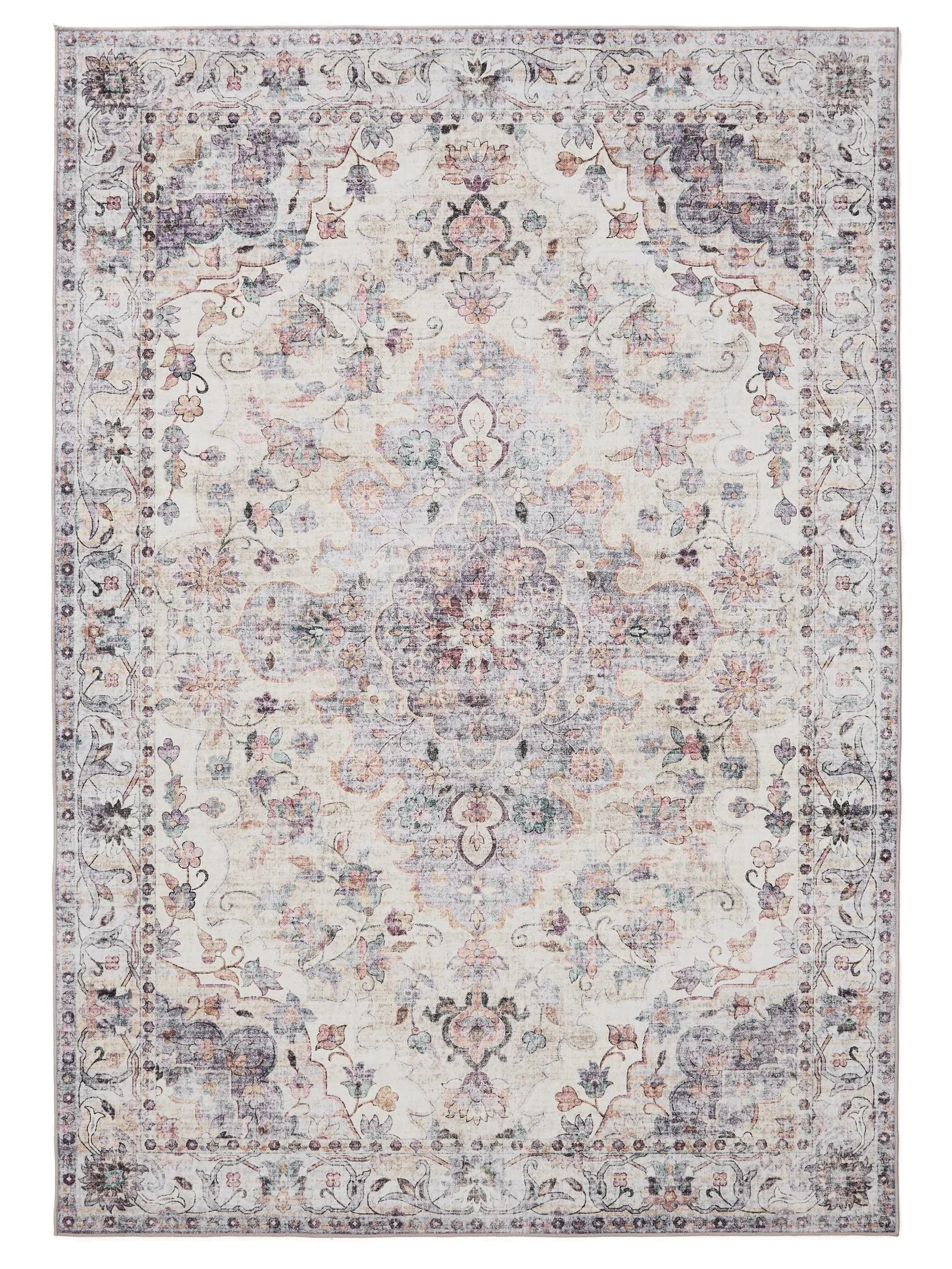 ATLAS Flerfarvet Vaskbart Tæppe - Billede 2