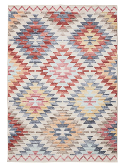 ATLAS Flerfarvet Beige Vaskbart Tæppe - Billede 2