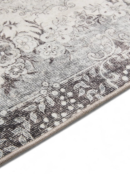 ATLAS Sort Grå Vaskbart Tæppe - Billede 5