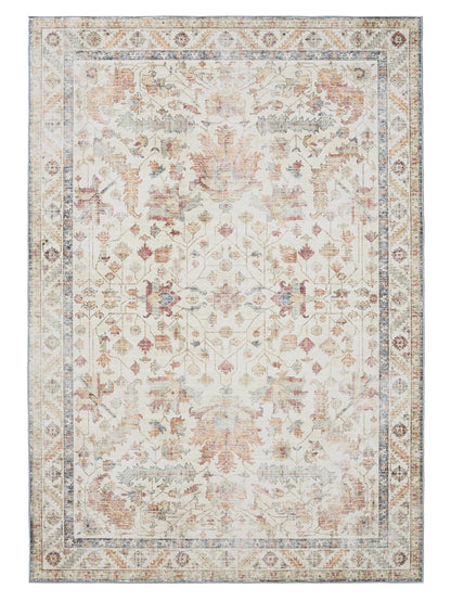 ATLAS Flerfarvet Beige Vaskbart Tæppe - Billede 2