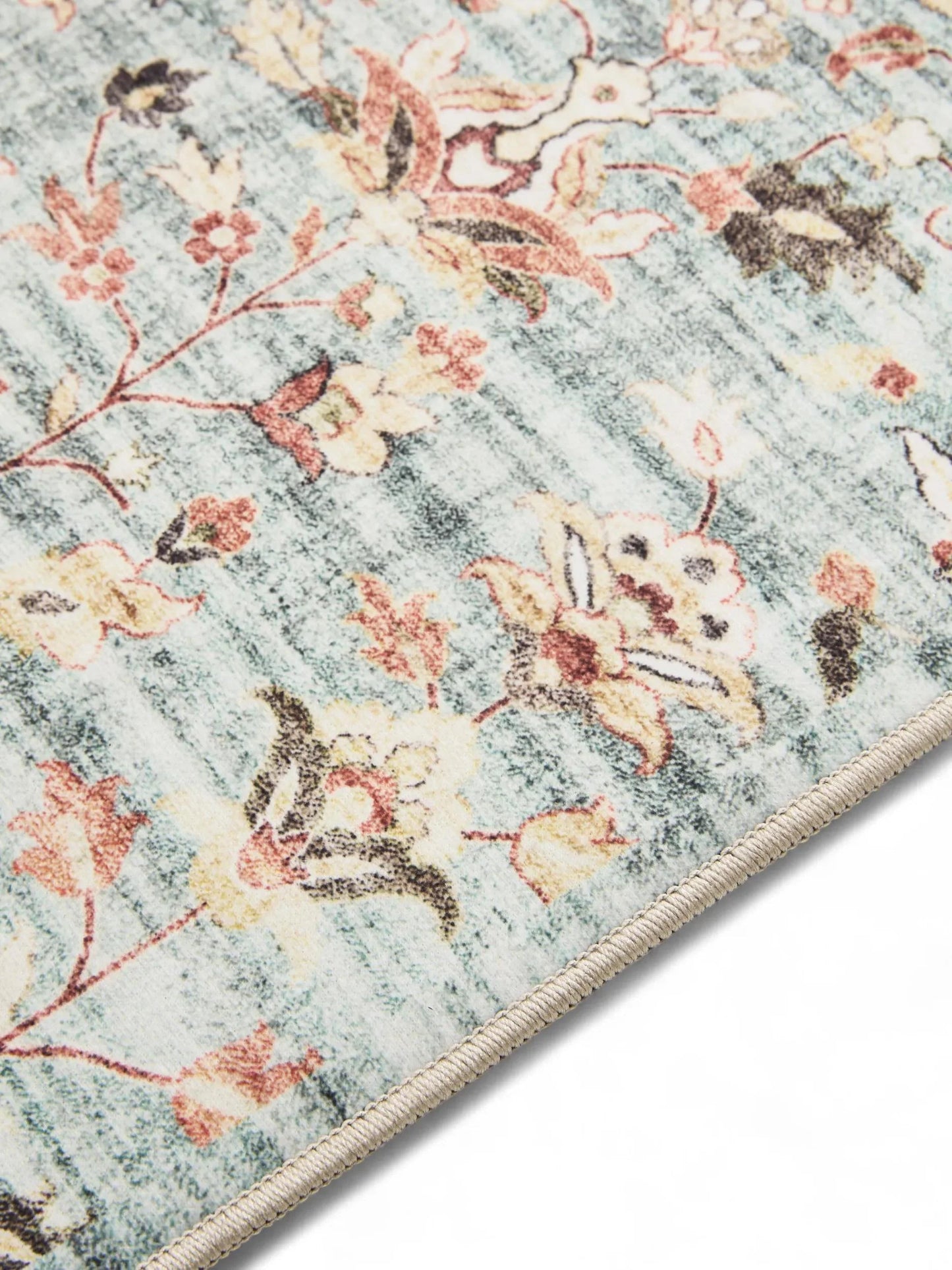 ATLAS Turkis Vaskbart Tæppe - Billede 5