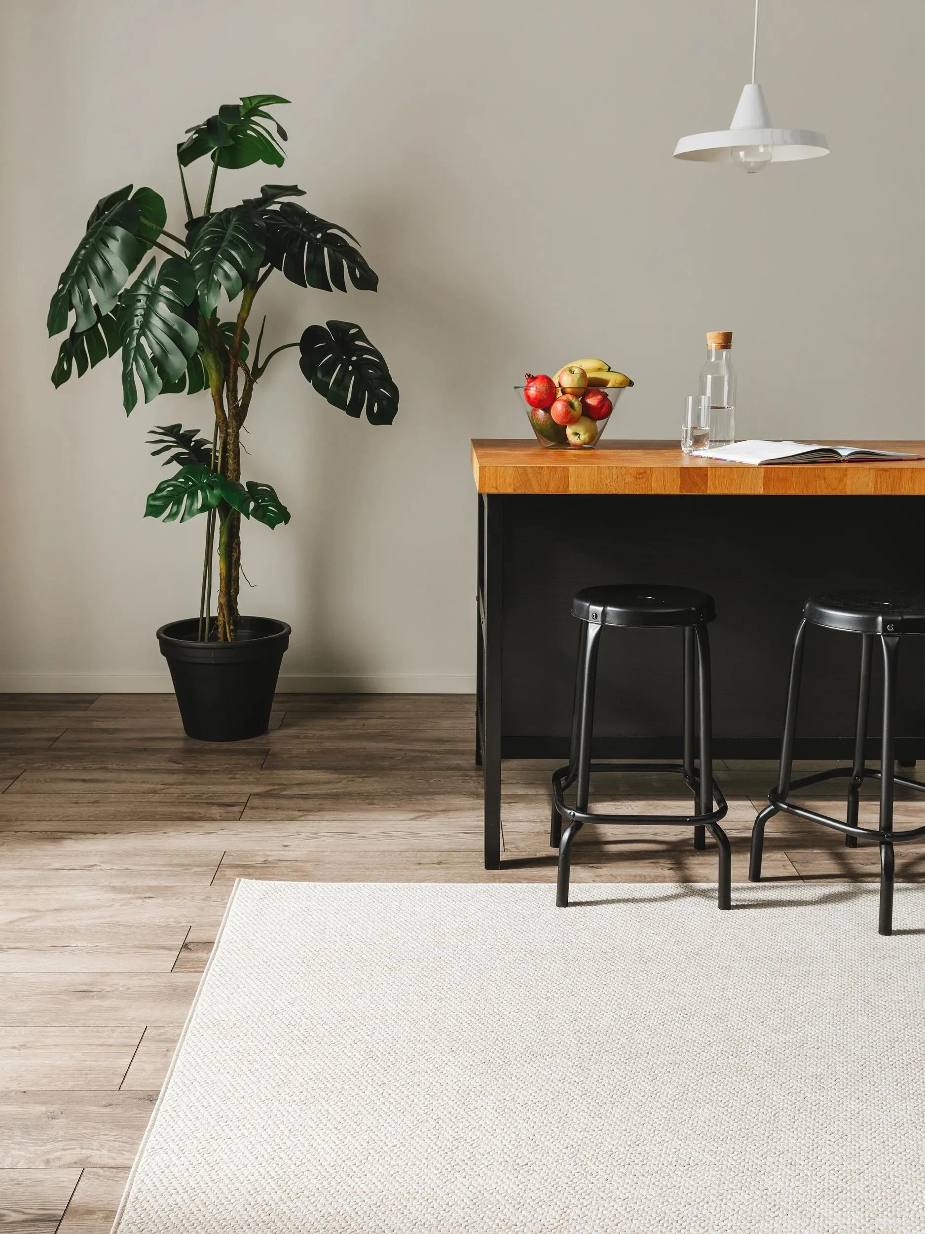 ASPEN Creme Indendørs- Og Udendørs Tæppe - Billede 4