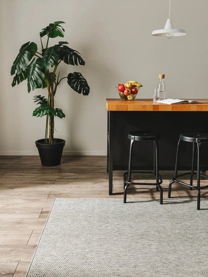 ASPEN Lysegrå Indendørs- Og Udendørs Tæppe - Billede 4