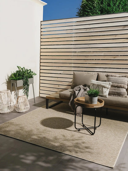 ASPEN Taupe Indendørs- Og Udendørs Tæppe