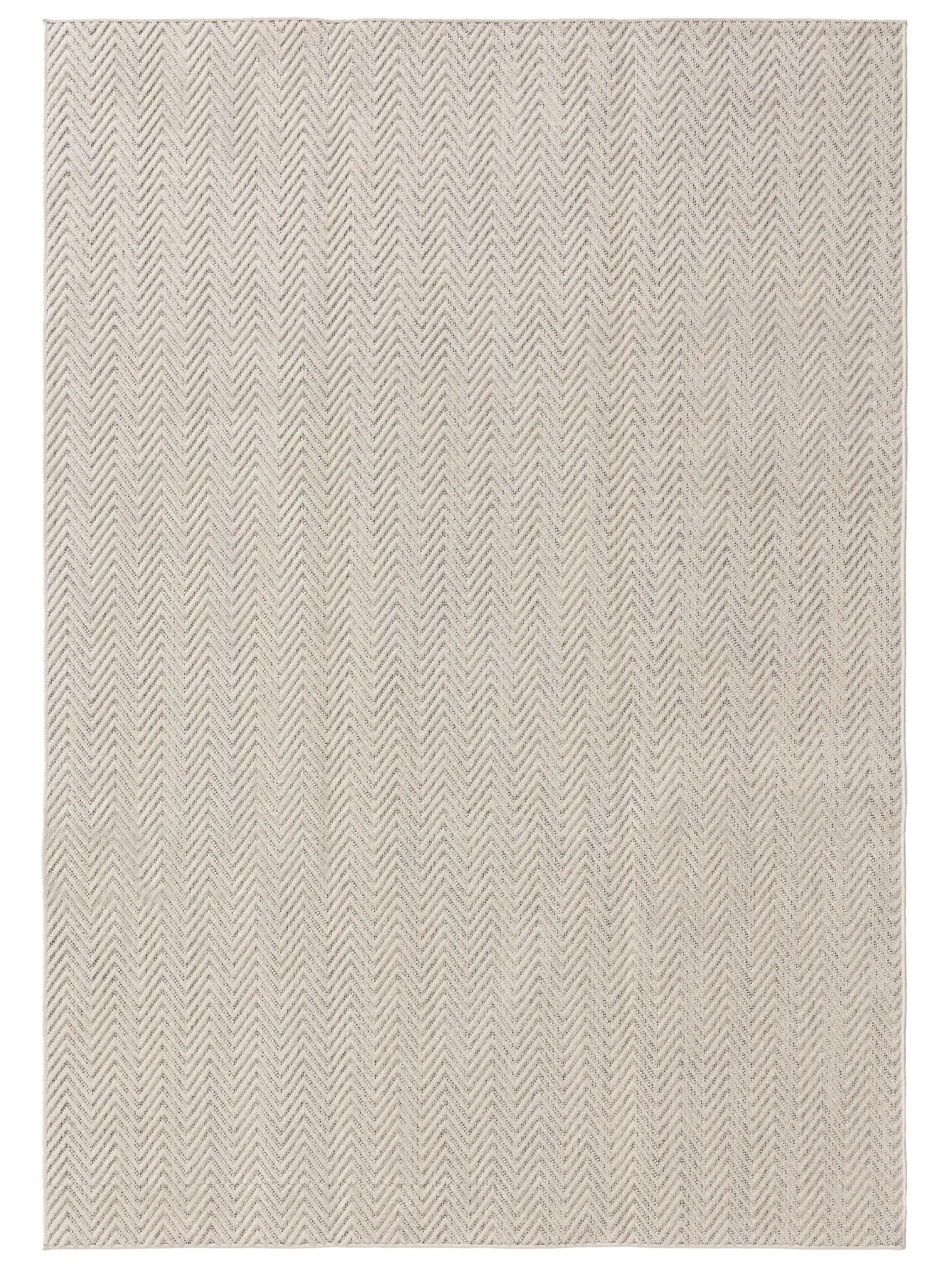 ZORRO Creme Grå Indendørs- Og Udendørs Tæppe - Billede 2