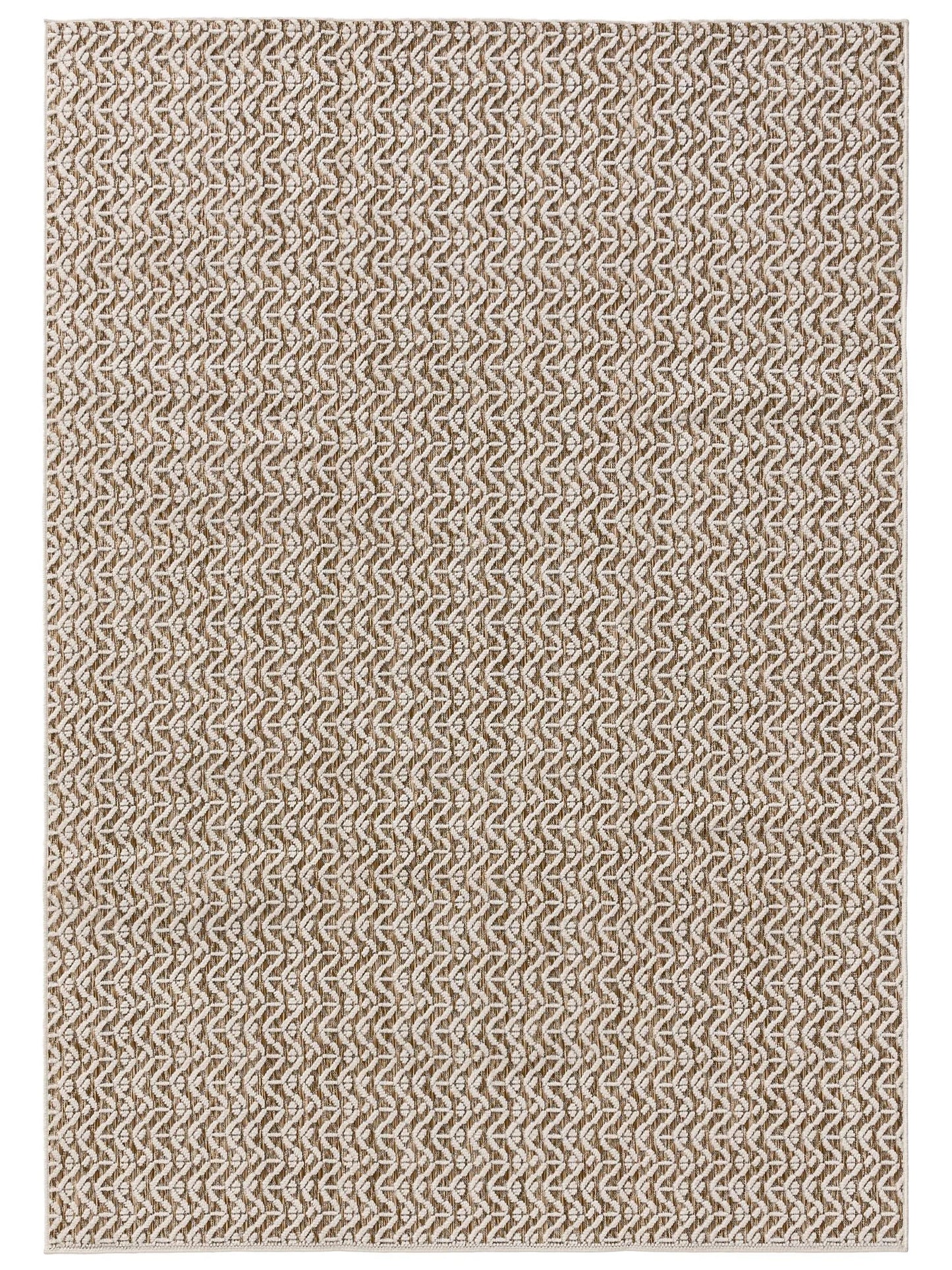 ZORRO Creme/Beige Indendørs- Og Udendørs Tæppe - Billede 2