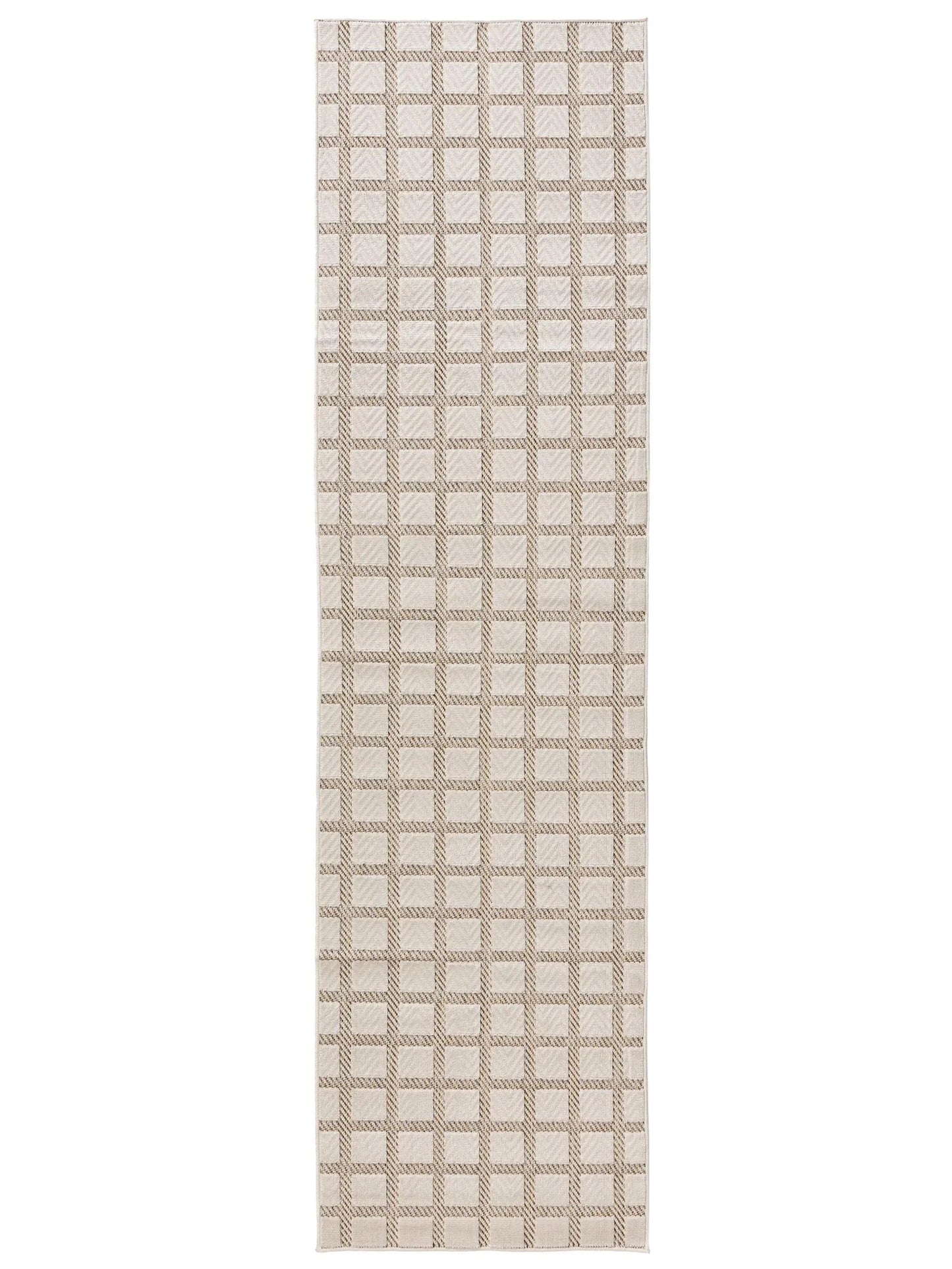 ZORRO Creme/Beige Indendørs- Og Udendørs Tæppe