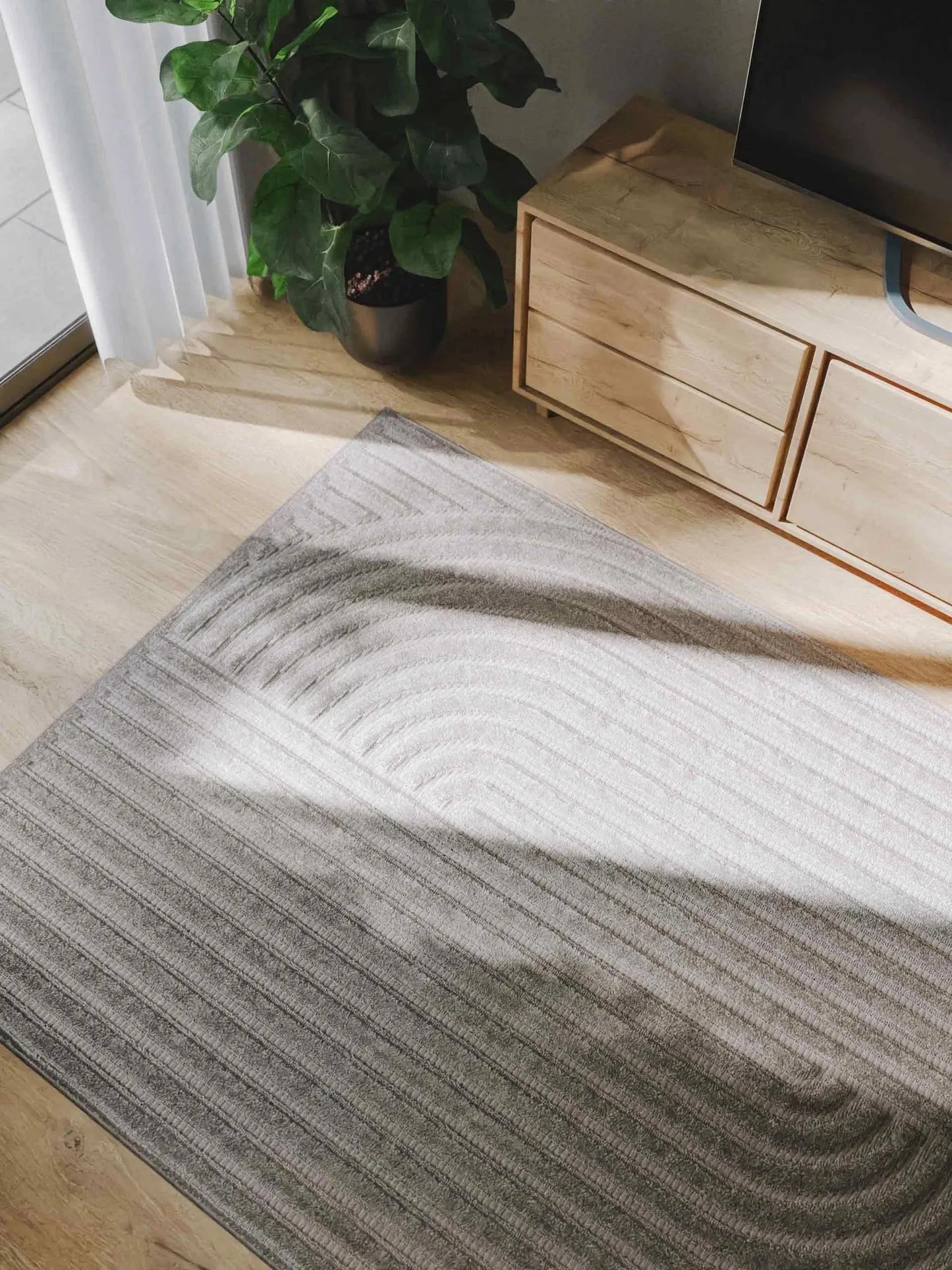 ZICO Lysegrå Tæppe - Billede 3