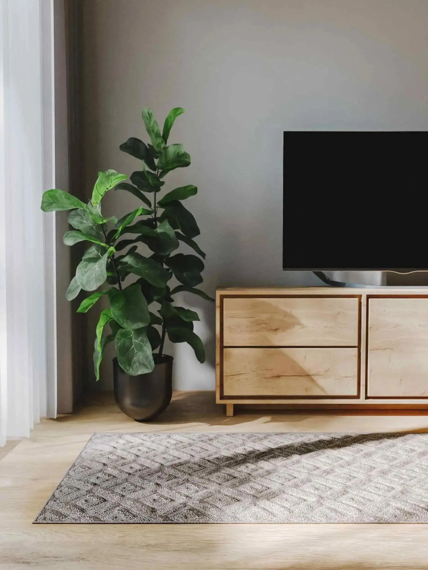 ZICO Lysegrå Tæppe