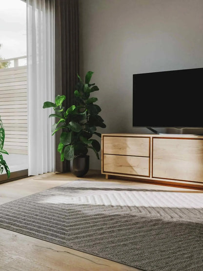 ZICO Lysegrå Tæppe - Hovedbillede