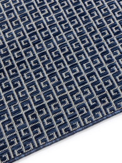 SKY Blå Indendørs- Og Udendørs Tæppe - Billede 5