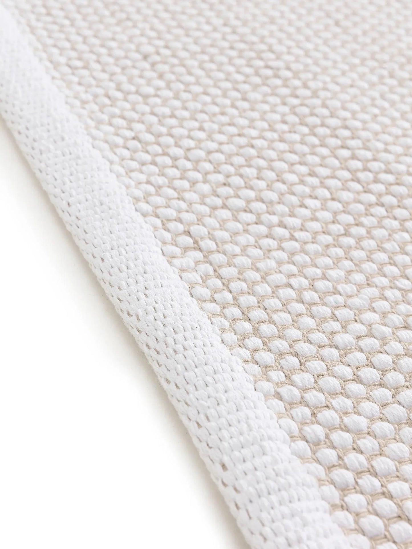 DUKE Hvid Bomuld Tæppe - Billede 5