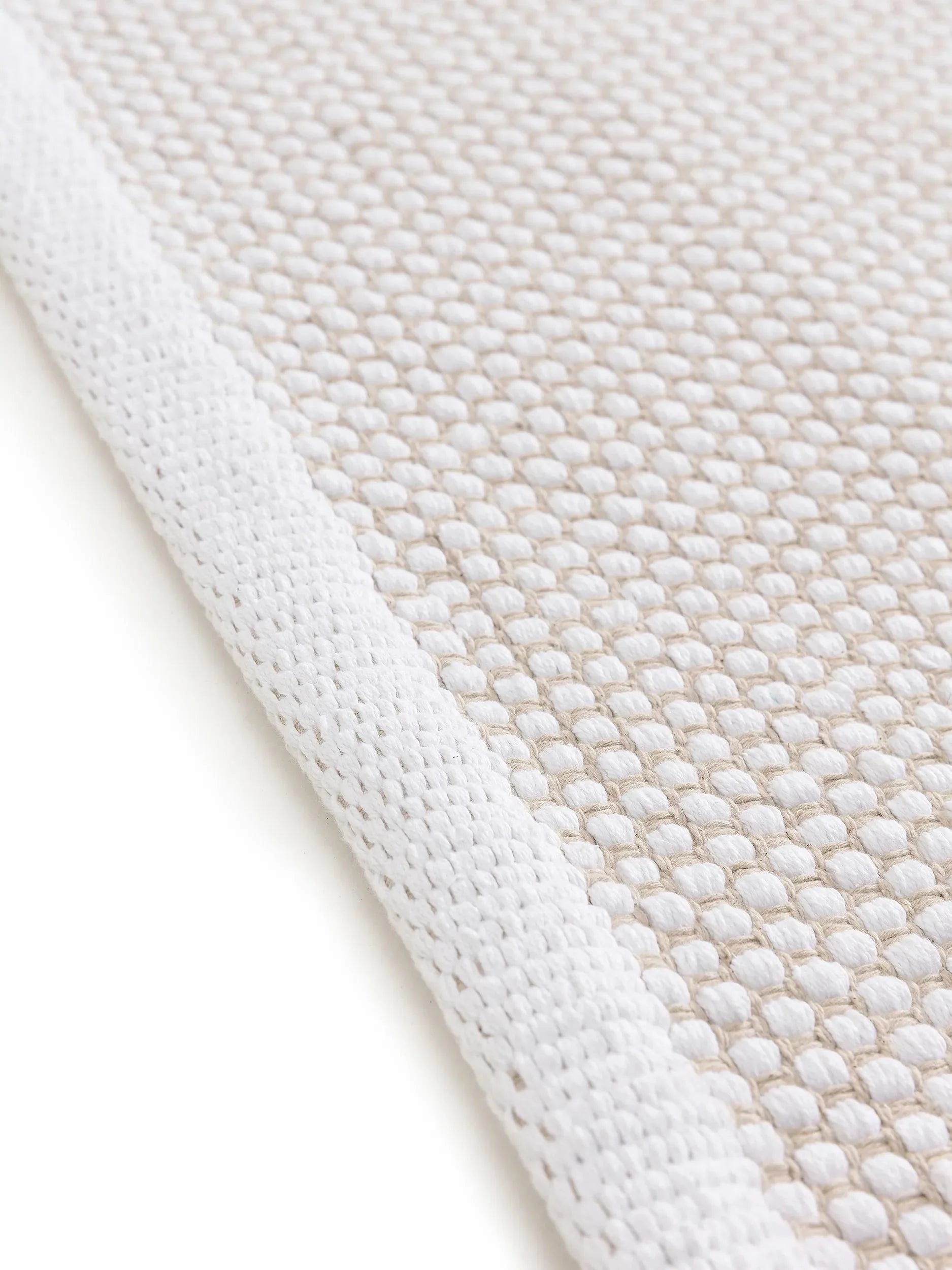 DUKE Hvid Bomuld Tæppe - Billede 5