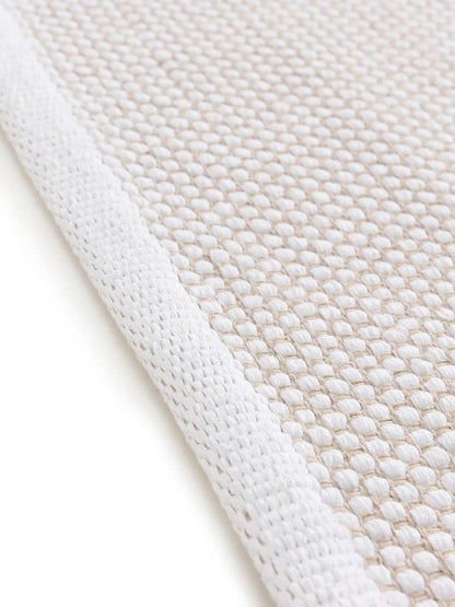 DUKE Hvid Bomuld Tæppe - Billede 5