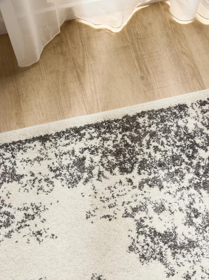 ZOE Creme Grå Tæppe - Billede 3