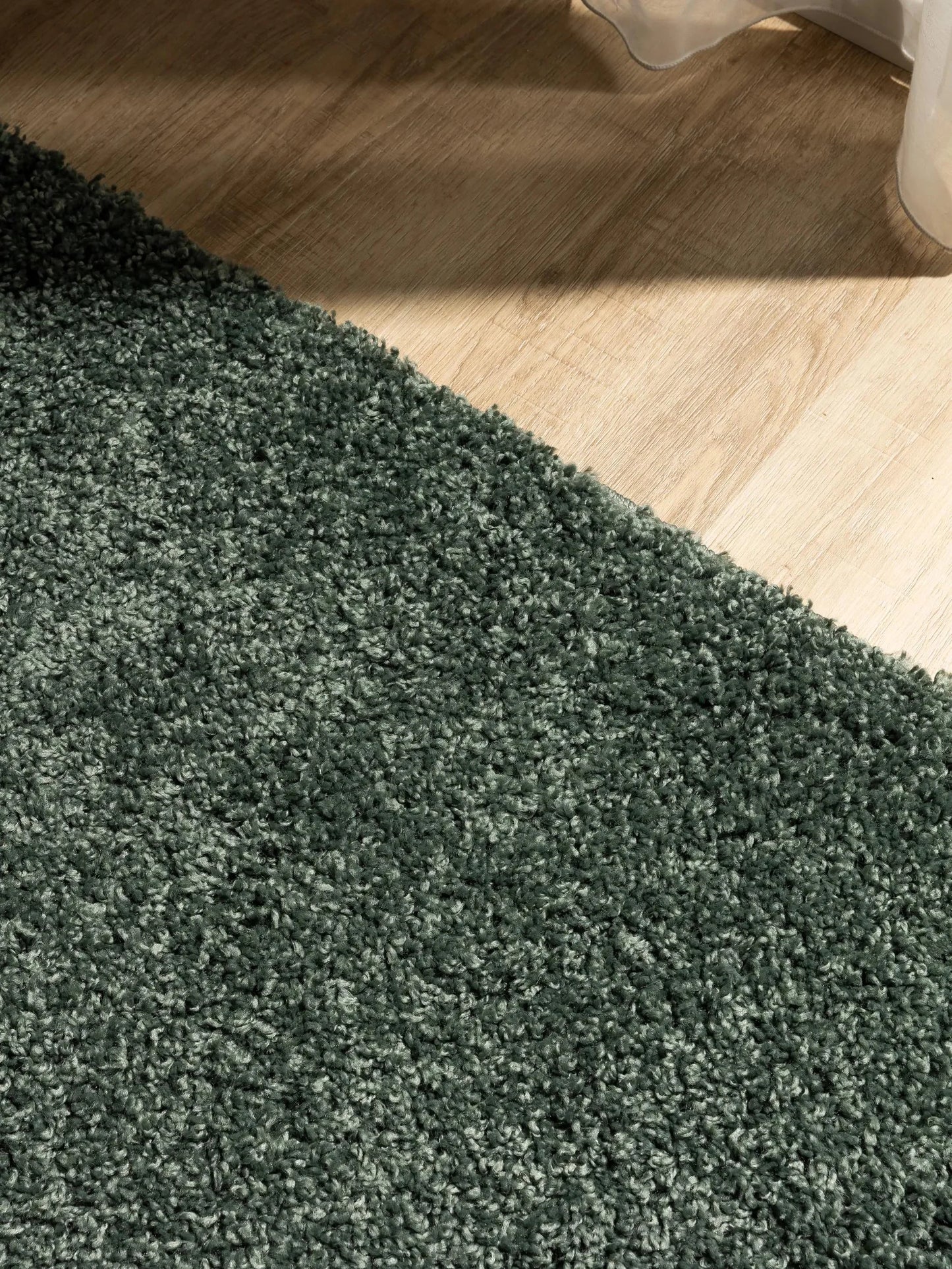 METRO Lysegrøn Vaskbart Tæppe - Billede 3