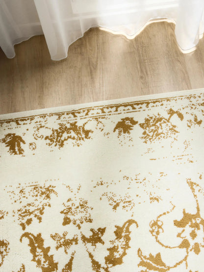 KIRA Creme/Gul Tæppe - Billede 3