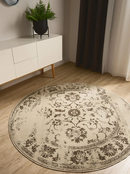 KIRA Creme/Brun Tæppe