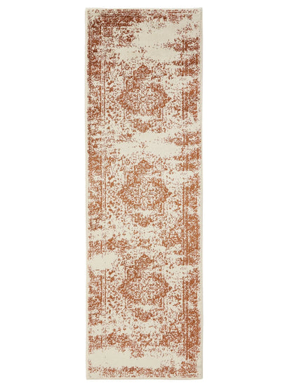 KIRA Creme/Orange Tæppe