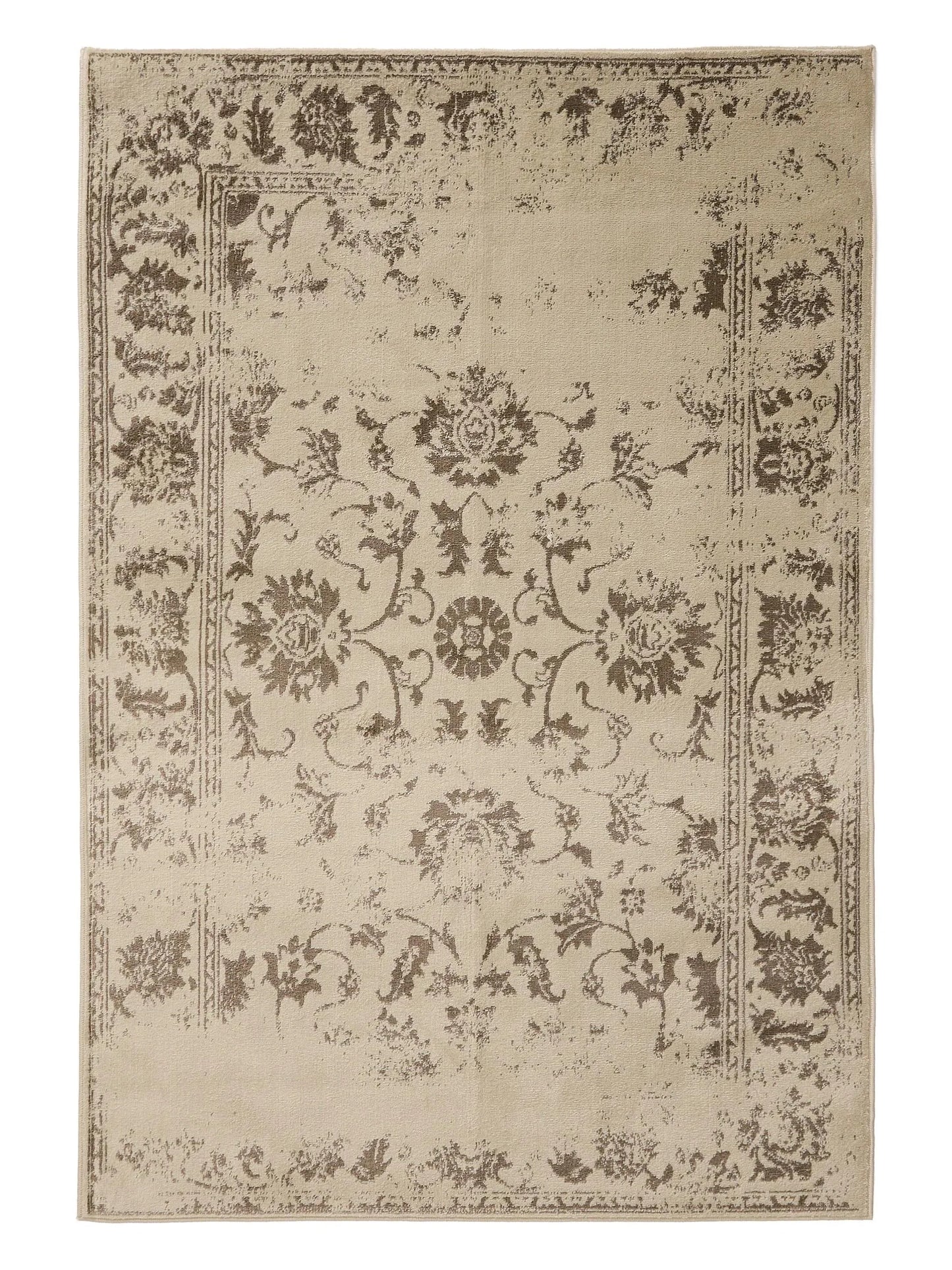 KIRA Creme/Brun Tæppe - Billede 2