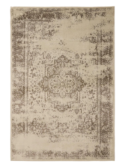 KIRA Creme/Brun Tæppe - Billede 2