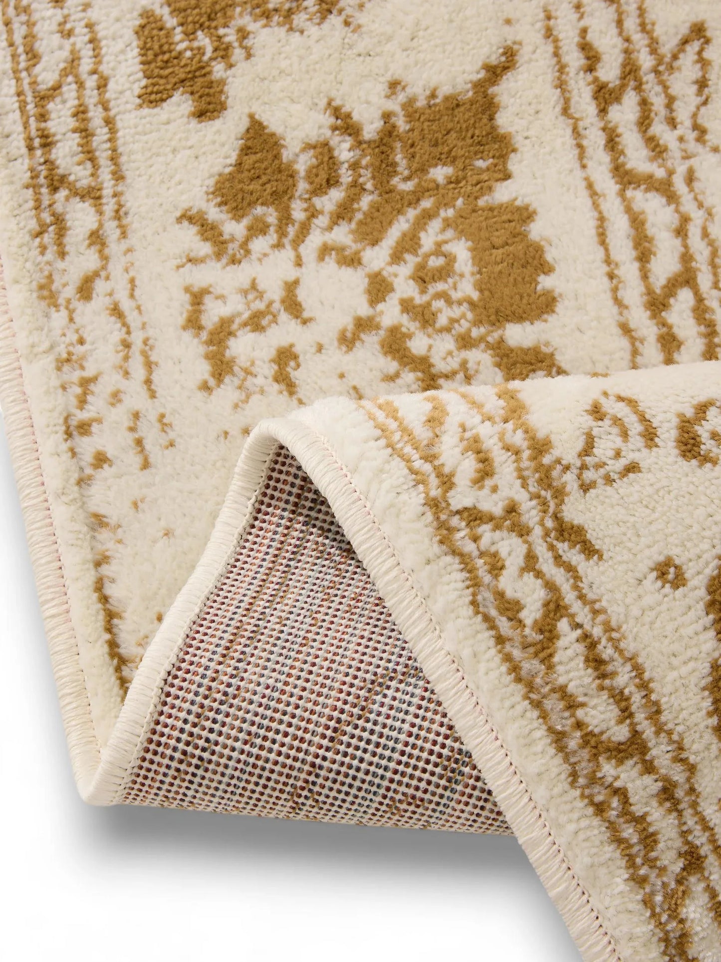 KIRA Creme/Gul Tæppe - Billede 4
