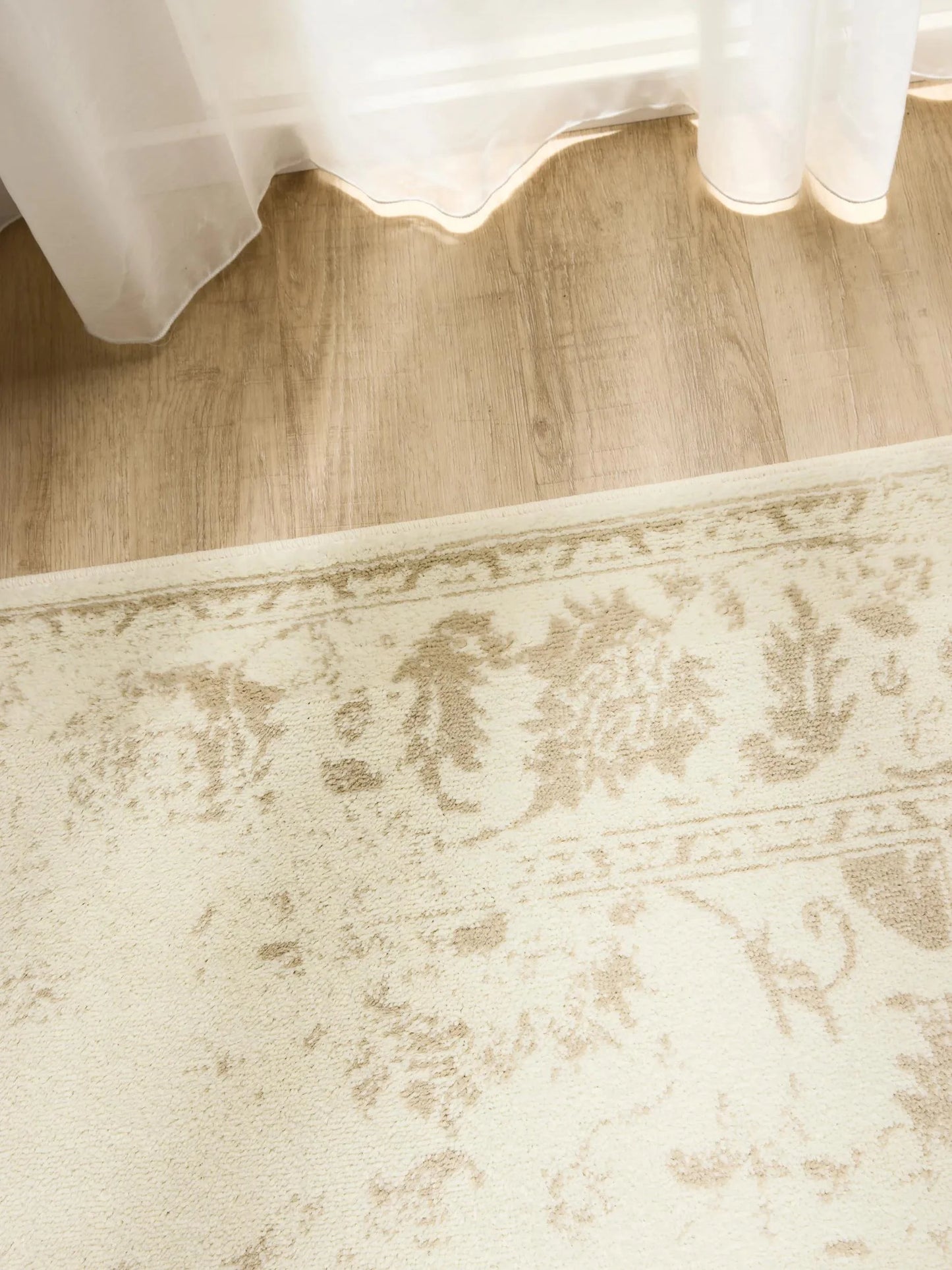 KIRA Creme/Beige Tæppe - Billede 3