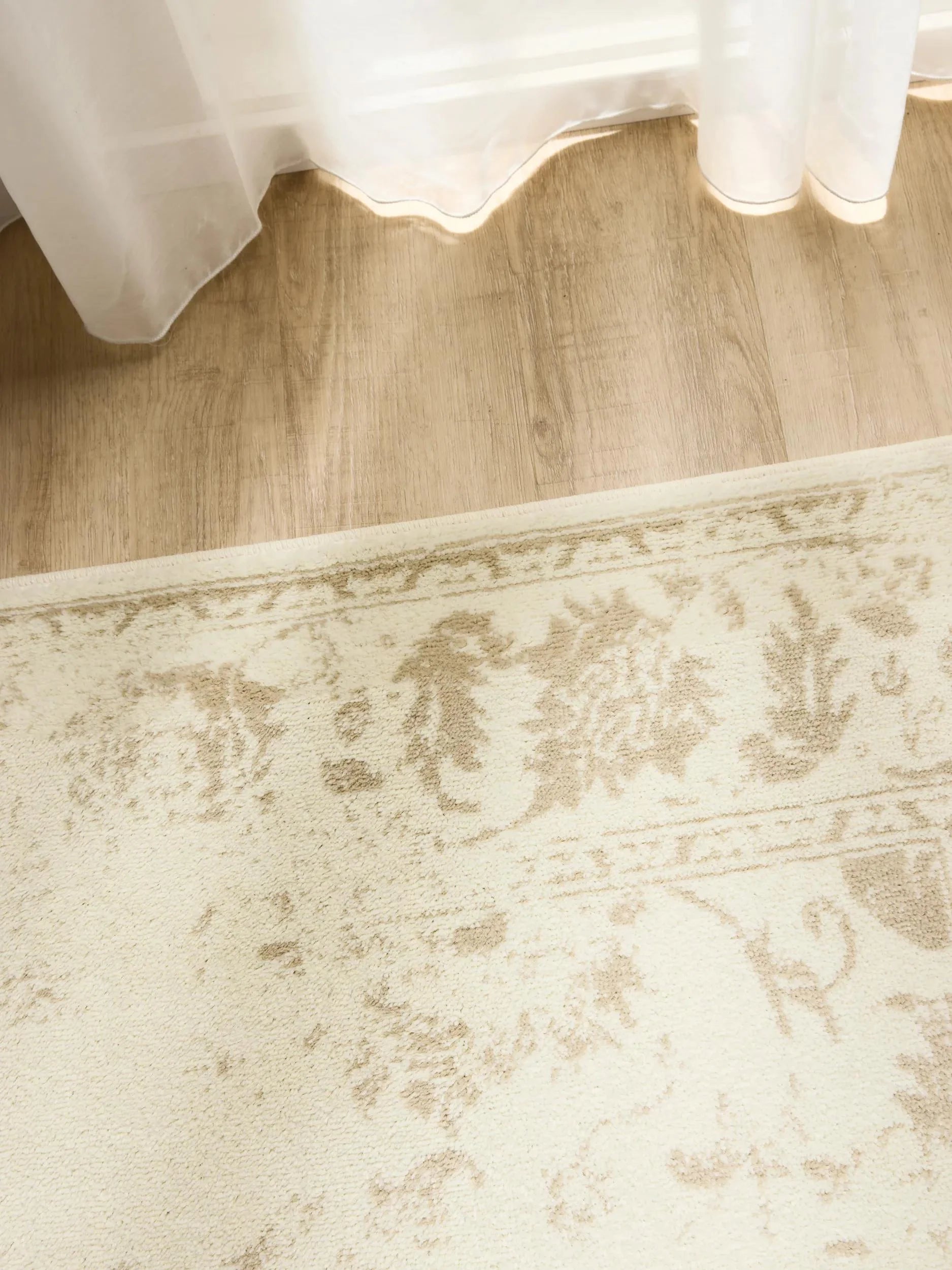 KIRA Creme/Beige Tæppe - Billede 3