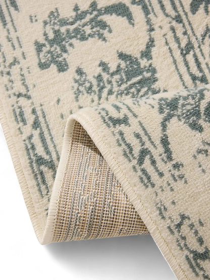 KIRA Creme/Mint Tæppe - Billede 4