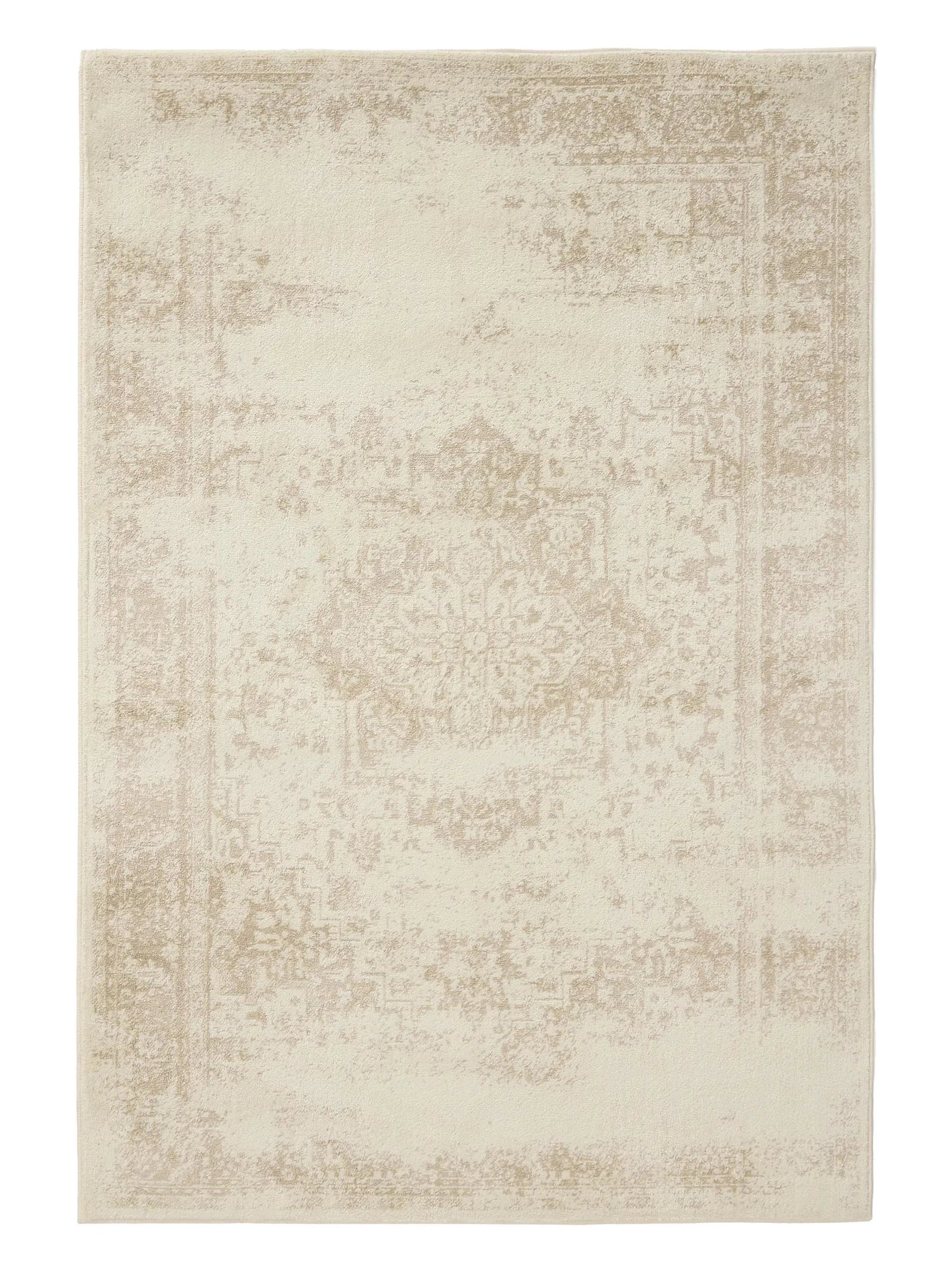 KIRA Creme/Beige Tæppe - Billede 2