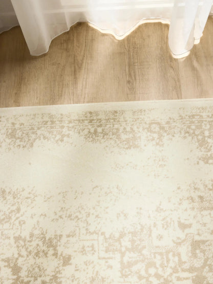 KIRA Creme/Beige Tæppe - Billede 3