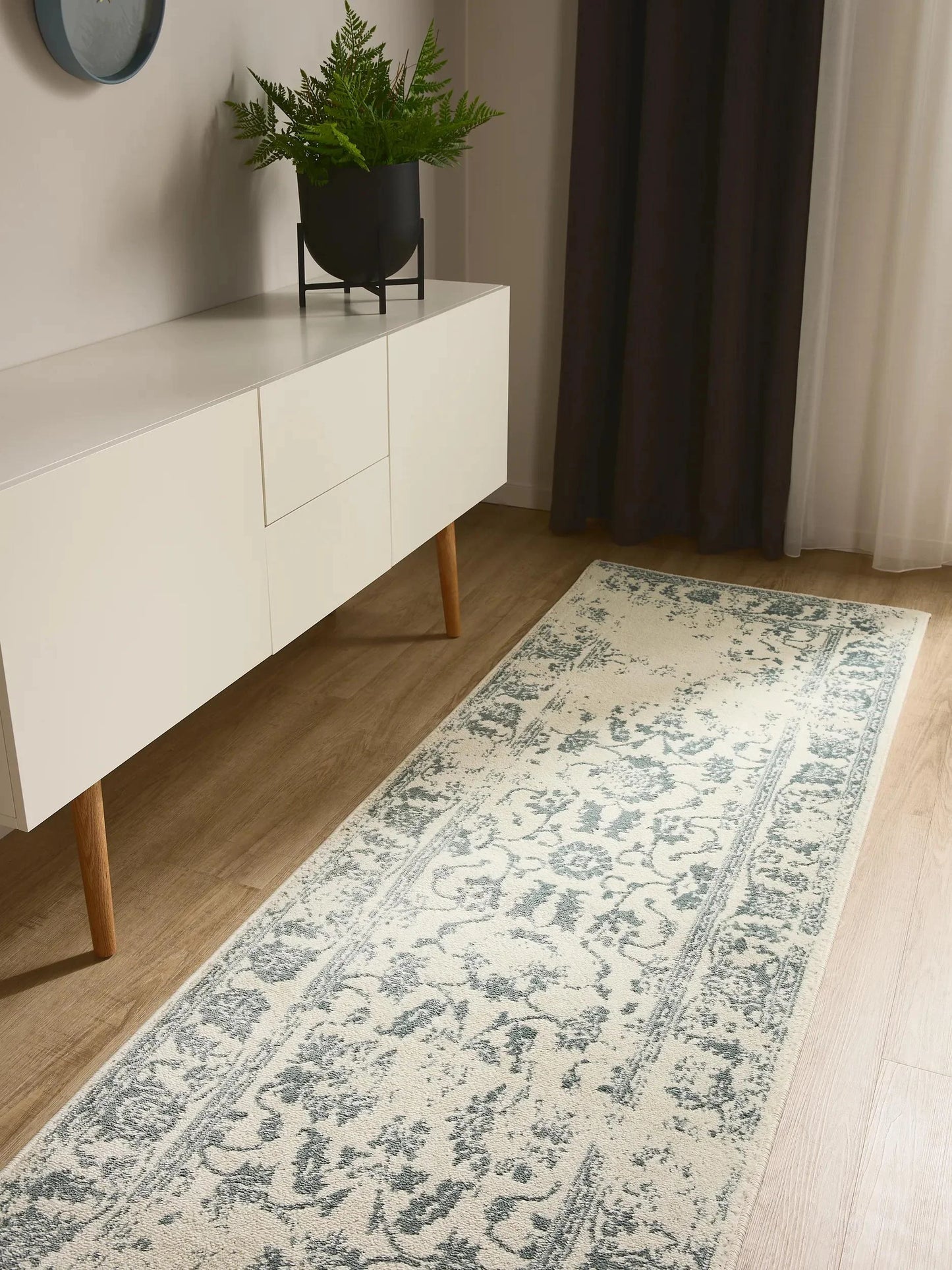 KIRA Creme/Mint Tæppe