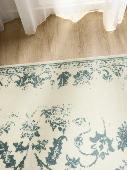 KIRA Creme/Mint Tæppe - Billede 3