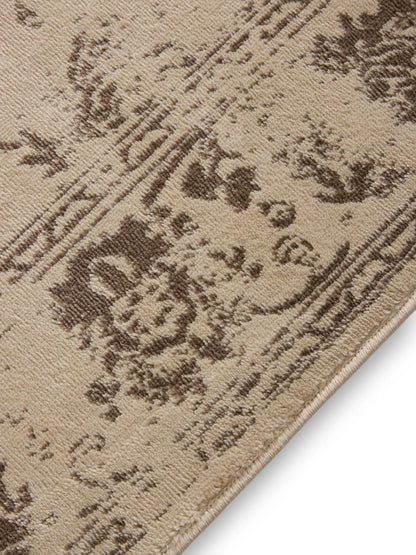 KIRA Creme/Brun Tæppe - Billede 5