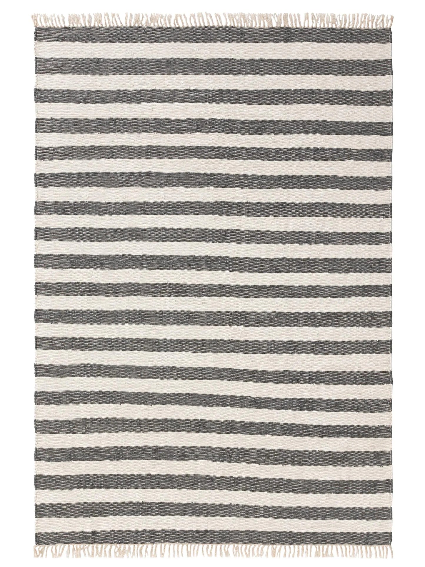 ACE Hvid Grå Genbrugsmateriale Tæppe - Billede 2