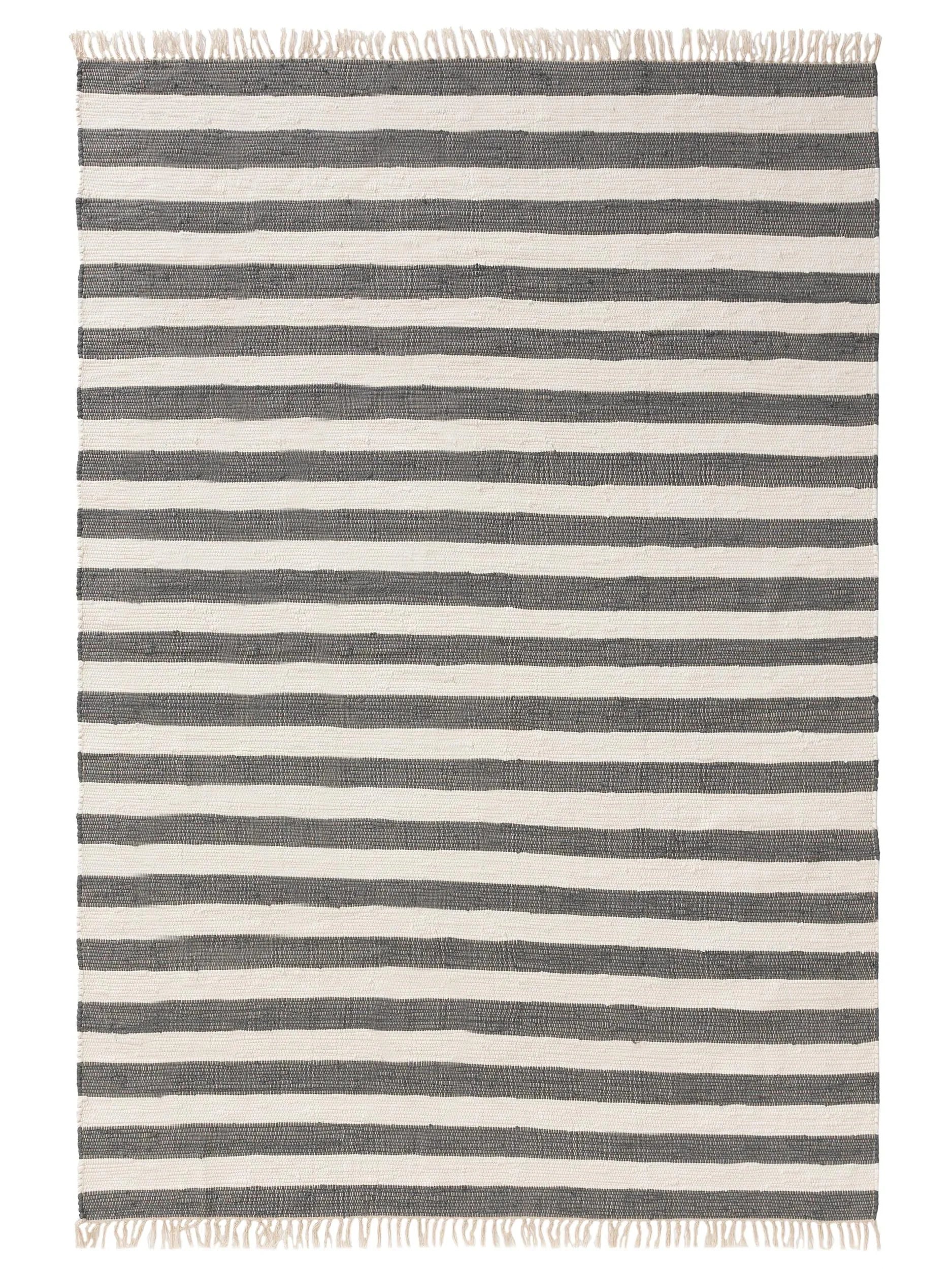 ACE Hvid Grå Genbrugsmateriale Tæppe - Billede 2