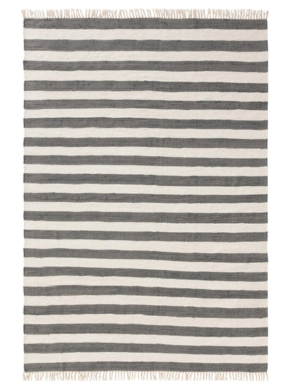 ACE Hvid Grå Genbrugsmateriale Tæppe - Billede 2