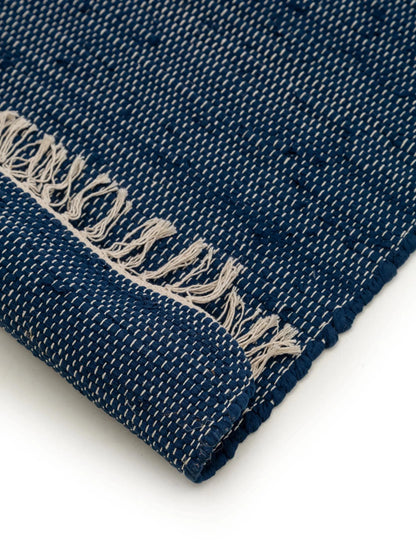 ACE Mørkeblå Genbrugsmateriale Tæppe - Billede 5