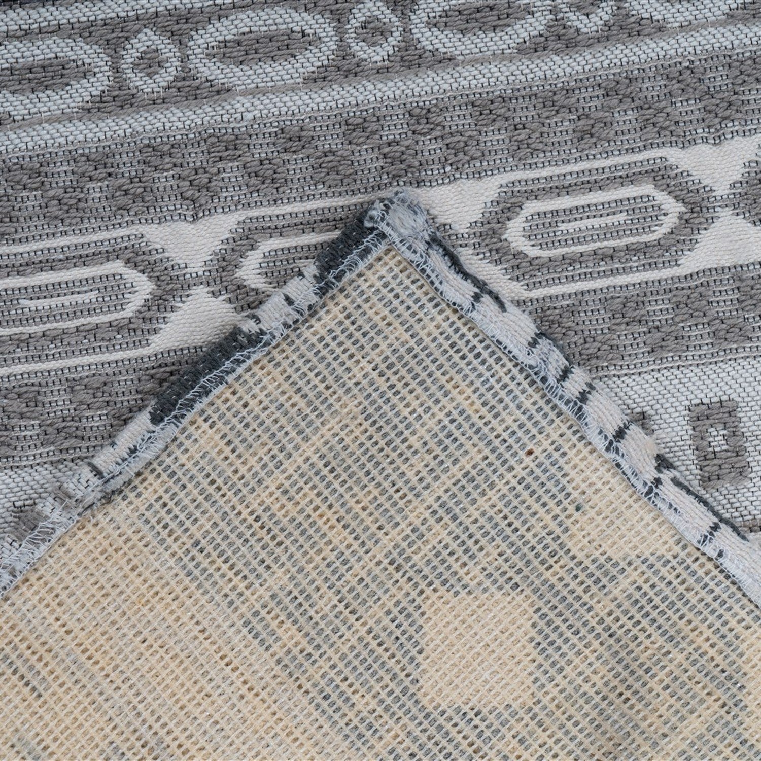 Yoga 225 Tæppe Inde/ude I Taupe Og Creme - Billede 4
